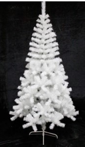 PVC CHRISTMAS TREE WITH 500 TIPS | 6FT | WHITE