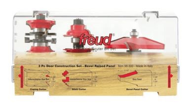 FREUD 3PC DOOR CONSTRUCTION SET