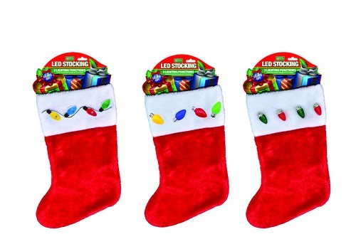 LED Plush Stocking