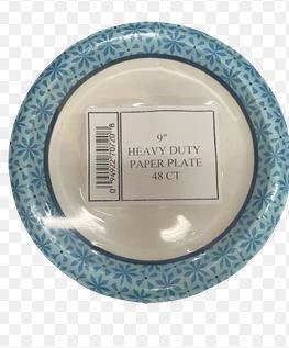 Kitchen Details Barcelona Round PVC Placemat | Metallic|Assorted | 15 inch