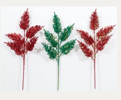 SPIKY FERN PICK | RED