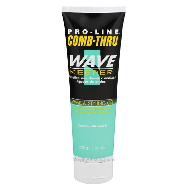 Pro-line Comb-Thru Wave Keeper & Styling Gel, 8oz