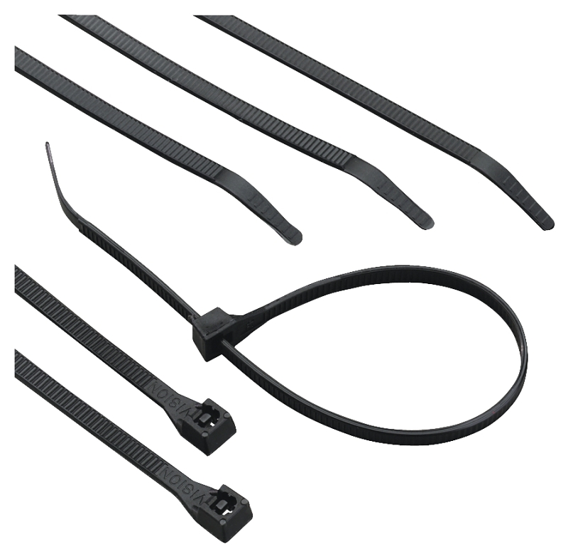 CABLE TIES BLACK 11"