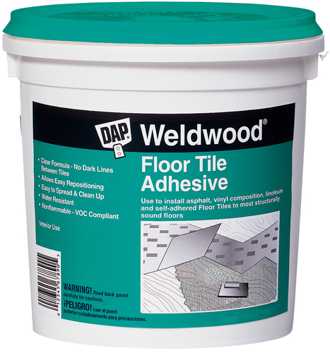 DAP WELDWOOD FLOOR TILE ADHESIVE