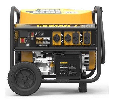 FIRMAN P05702 7125/5700 Watt 120/240 V Gas Remote Start Generator