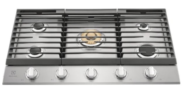 Electrolux ECCG3668AS Gas Cooktop with 5 Sealed Burners | 36 Inch