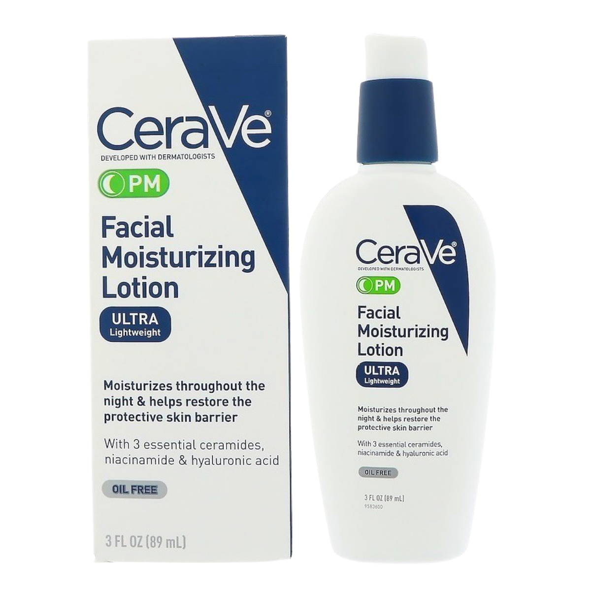 CERAVE FACIAL MOIST LOTION PM 3Z