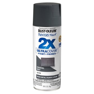 SPRAY PAINT CHARCOAL GRAY 12Z