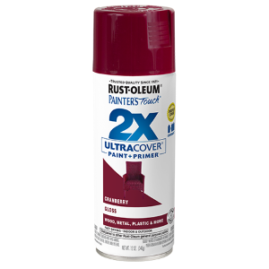 SPRAY PAINT GLOSS CRANBERRY 12Z