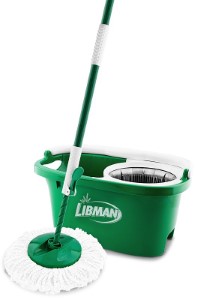 LIBMAN SPIN MOP W/BUCKET GREEN