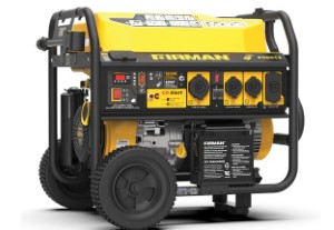 FIRMAN P08013 10000 Watt 120/240V Portable Gas Generator with Remote Start