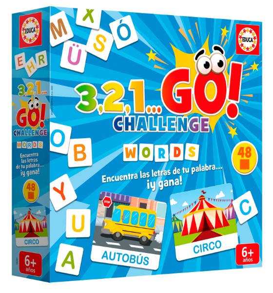 321 GO CHALLENGE WORDS