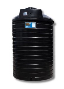 WATER TANK CL/TOP 650GAL BLK TUF