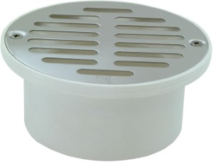 4X3 PVC STAINLESS STEEL DRAIN 5"