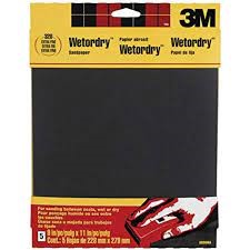 9X11 WATERPROOF PAPER 320GRIT