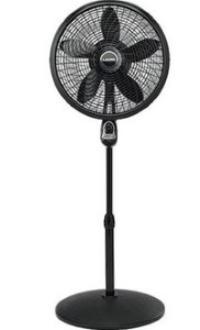 LASKO PEDESTAL FAN BLK