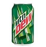 MOUNTAIN DEW CAN 12OZ