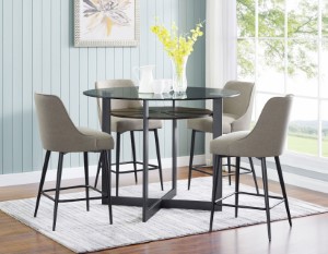 OLSON 5PC C-HEIGHT  DINING SET