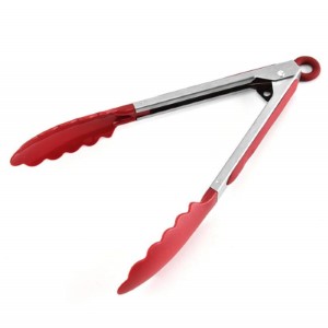 KITCHEN TONGS SS/NYLON 10""