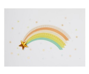 Shooting Star Rainbow | Birthday Card