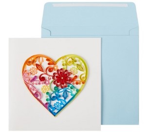 Heart Quilling | Blank Card