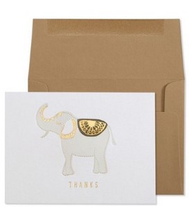 Ton of Thanks Elephant | Thank You Card