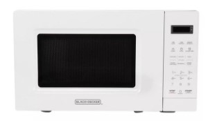 B&D MICROWAVE OVEN WHITE 0.7CF