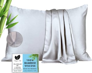 Supreme Living Luxury Bamboo Standard Pillow Case | 2 Pack