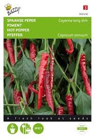 PEPPER LONG RED CAYENNE SEED