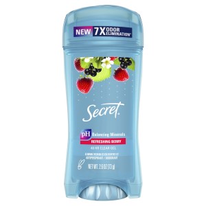 SECRET CLEAR GEL BOHO BERRY 2.6Z