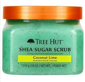 TREEHUT SHEA BDY SCRUB COCONU 18