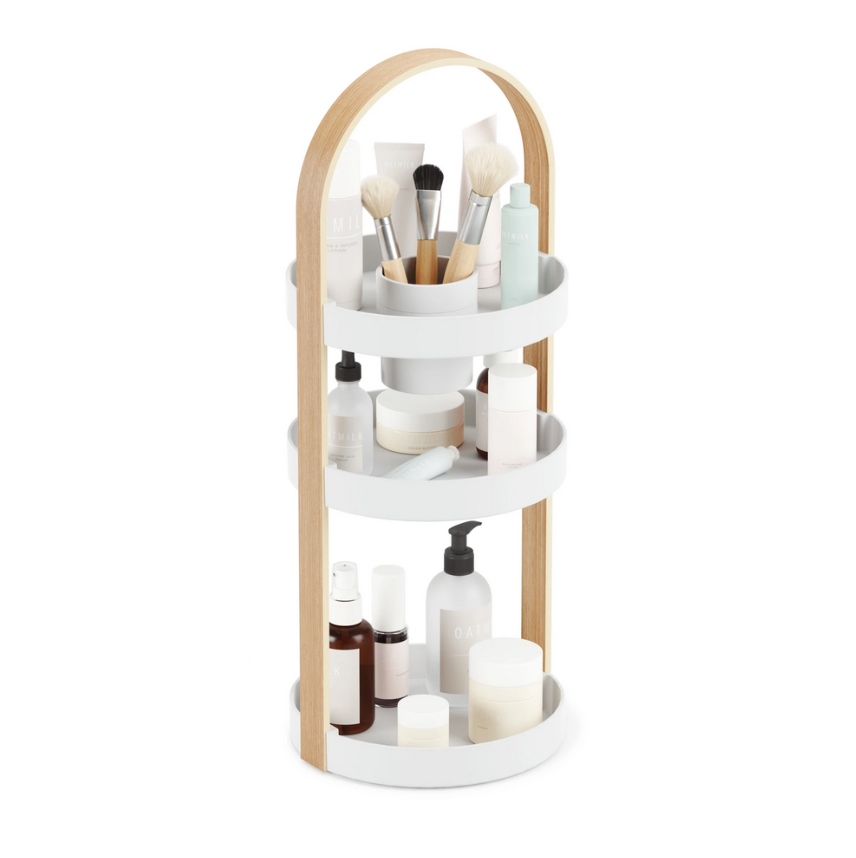 Umbra Bellwood Cosmetic Organizer | White Natural