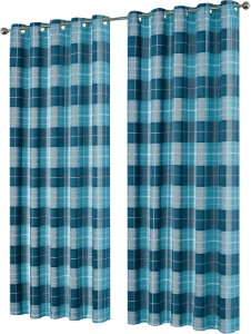 SUPREME LIVING PRINTED BATHROOM WINDOW CURTAIN | OLIVIA