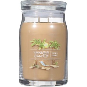 CANDLE SUN & SAND JAR 20Z