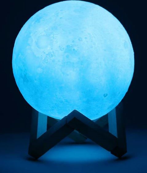 COLOUR CHANGING MOON LAMP