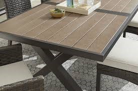 RIALTO BROWN 71"5PC DINING TABLE