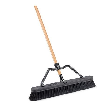 SMOOTH SURFACE PUSH BROOM 24"