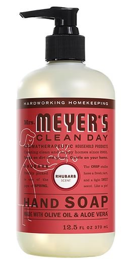 MRS MEYERS HAND SOAP RHUBARB 16Z