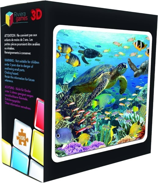 3-D PUZZLE AND PLAY SEALIFE