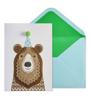 Bear with Hat | Birthday Card