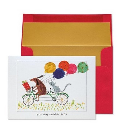 Tandem Bicycle | Birthday Card