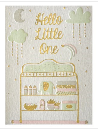 Baby Nursery | New Baby Card