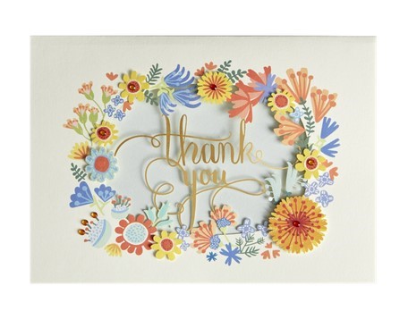 Thank You Wreath | Thank You Card