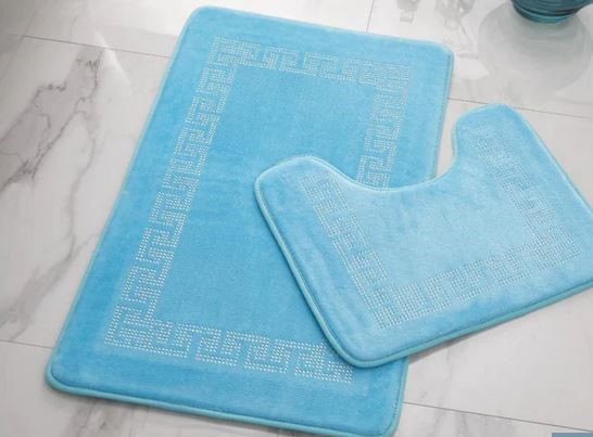 2PC LUXURY BATH RUG SET