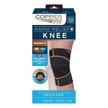 Copper Fit ICE Knee Sleeve Infused with Cooling Action & Menthol |