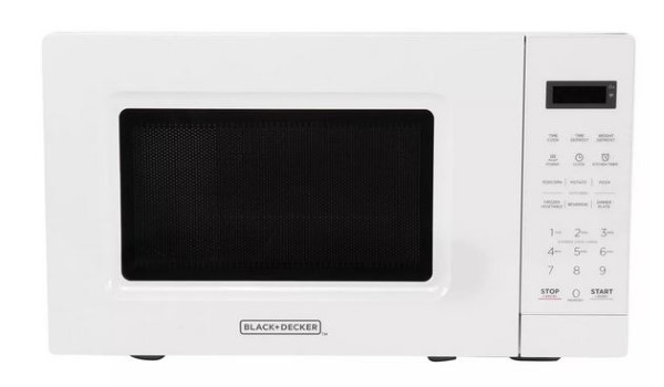 B&D MICROWAVE OVEN WHITE 0.7CF