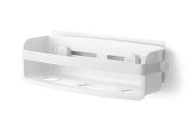 Umbra Flex Adhesive Shower Shelf Bin | White