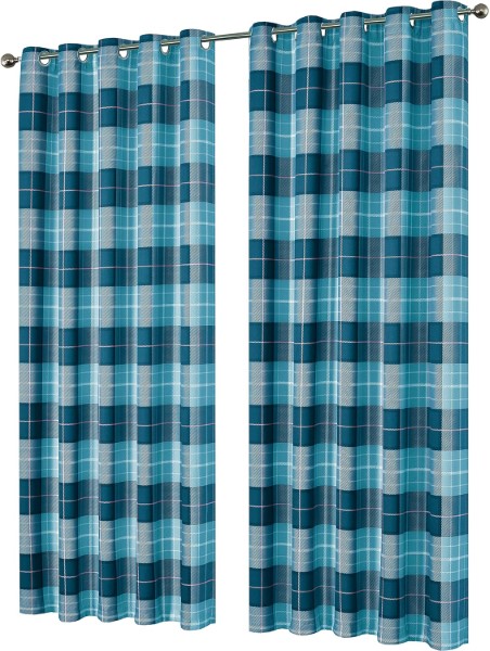 SUPREME LIVING PRINTED BATHROOM WINDOW CURTAIN | OLIVIA