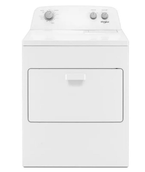 WHIRLPOOL GAS DRYER WHT 7CF