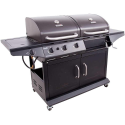 Char-Broil - Combo Charcoal/Gas Grill - Black